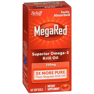 Schiff Mega Red Supérieur Huile de Krill Omega 3 - 350 Mg