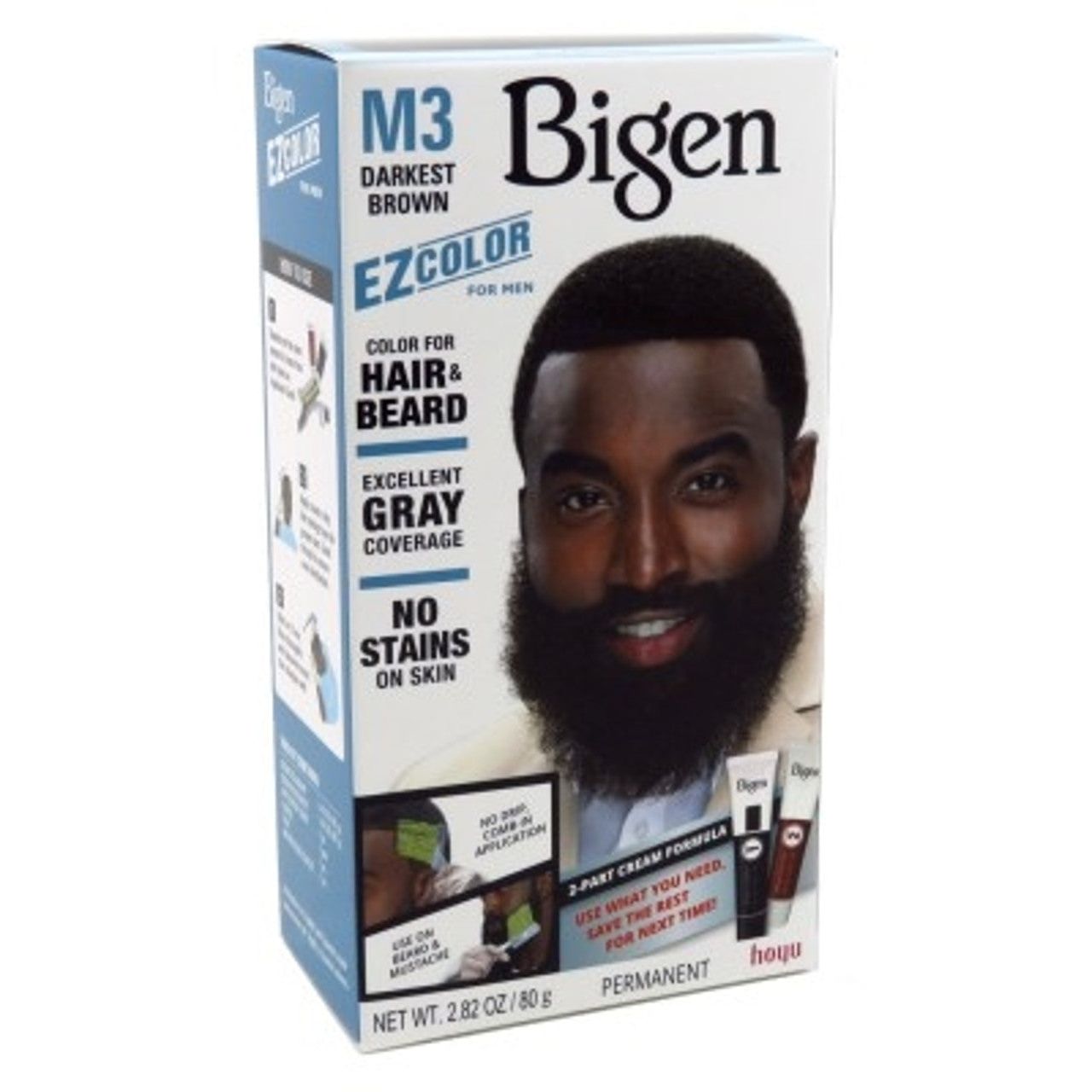 Bigen EZ Color Pour Hommes Brun Foncé Kit