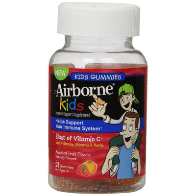 Airborne Enfants Gummies Assortis Saveurs Fruits