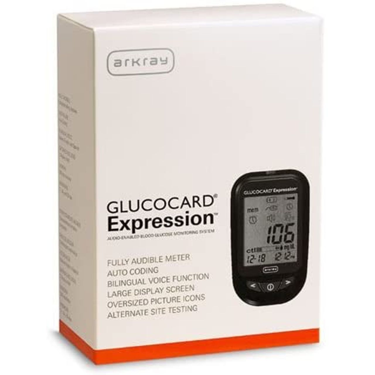 Kit de Medición de Glucosa en Sangre ArkRay Glucocard Expression