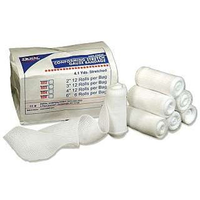 Dukal Conforming Stretch Gauze 4"x4yd - Premium Support Bandage