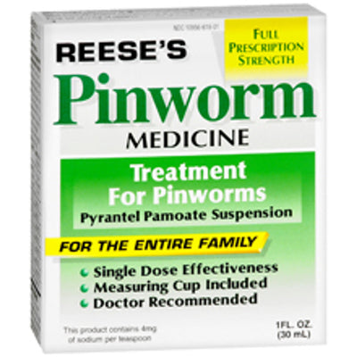 Médicament contre les oxyures de Reese, force de prescription complète 1 Fl Oz