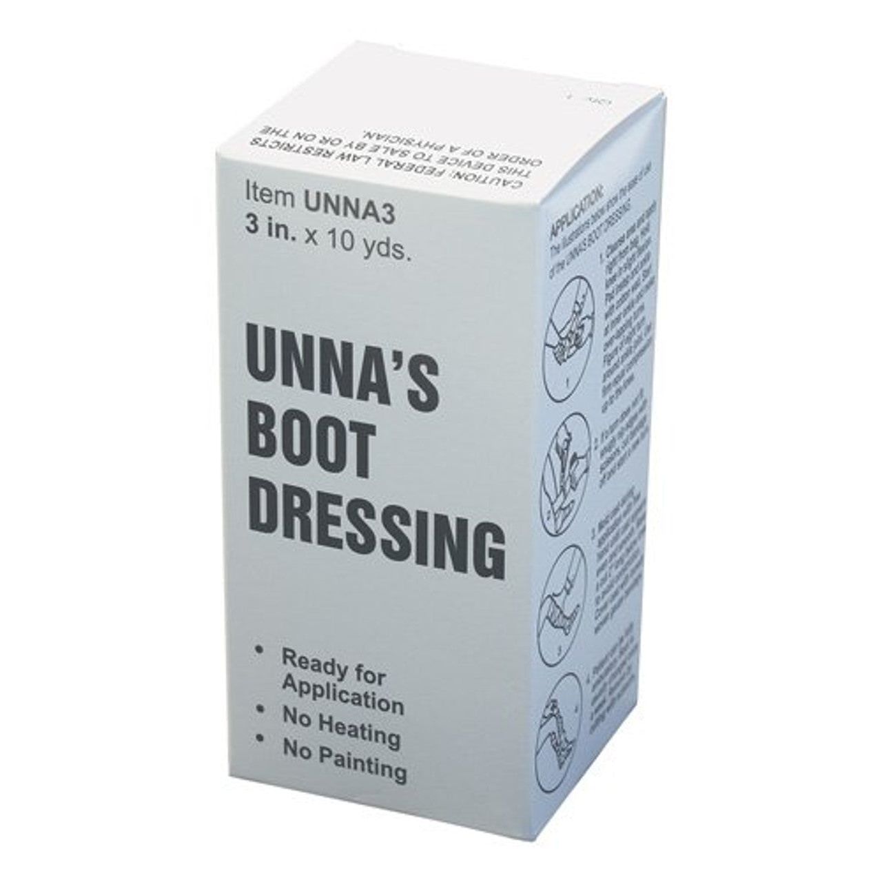 Gelocast Unna Boot Bandage - 3 Inch x 10 Yards