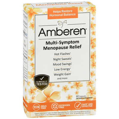 Amberen Menopause Relief – 60 Dietary Supplement Capsules