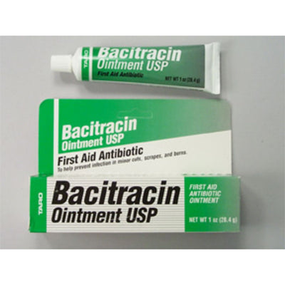 Taro Bacitracin Zinc Ointment 0.5oz - First Aid Solution