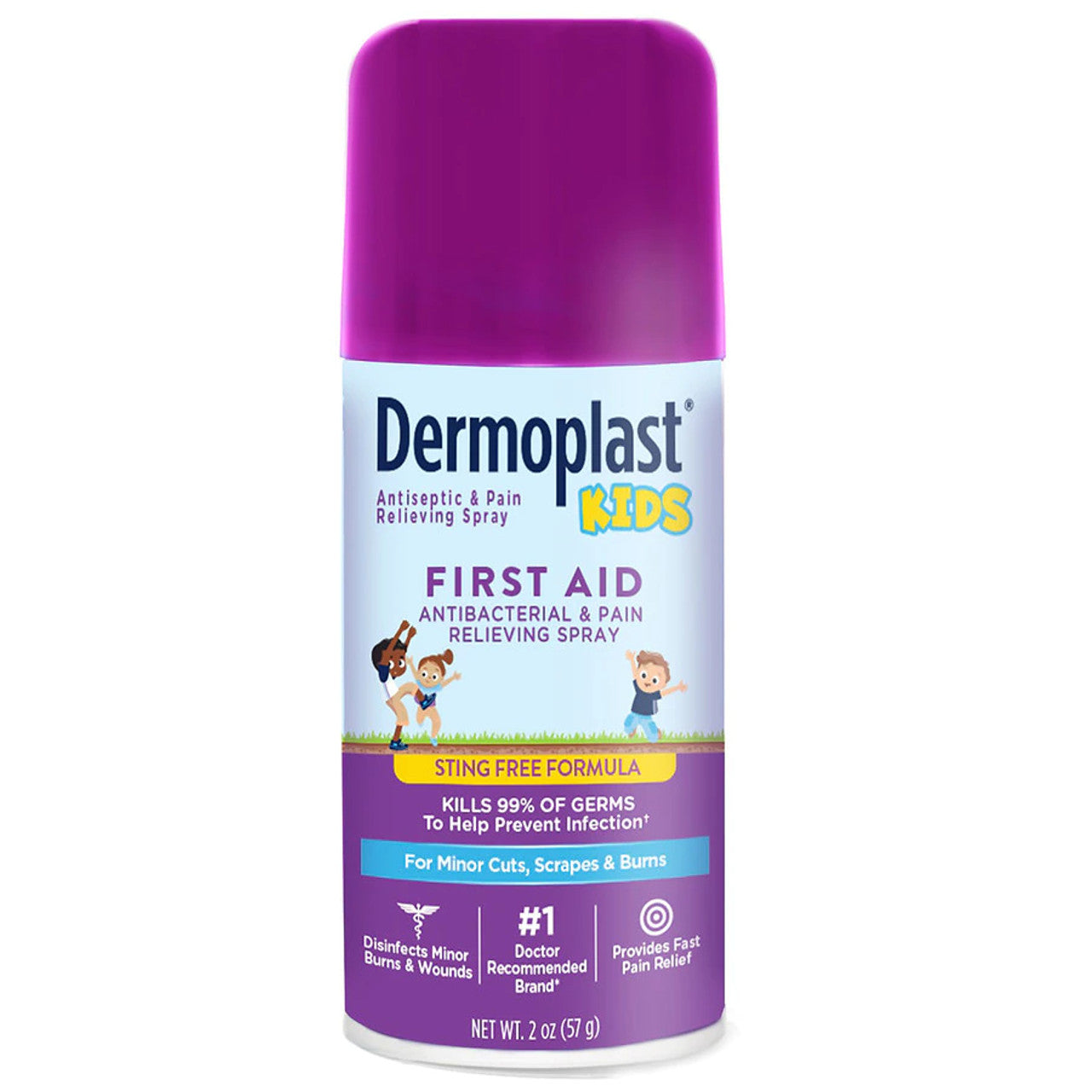 Dermoplast Kids First Aid Spray Sin Picazón - 2 Oz