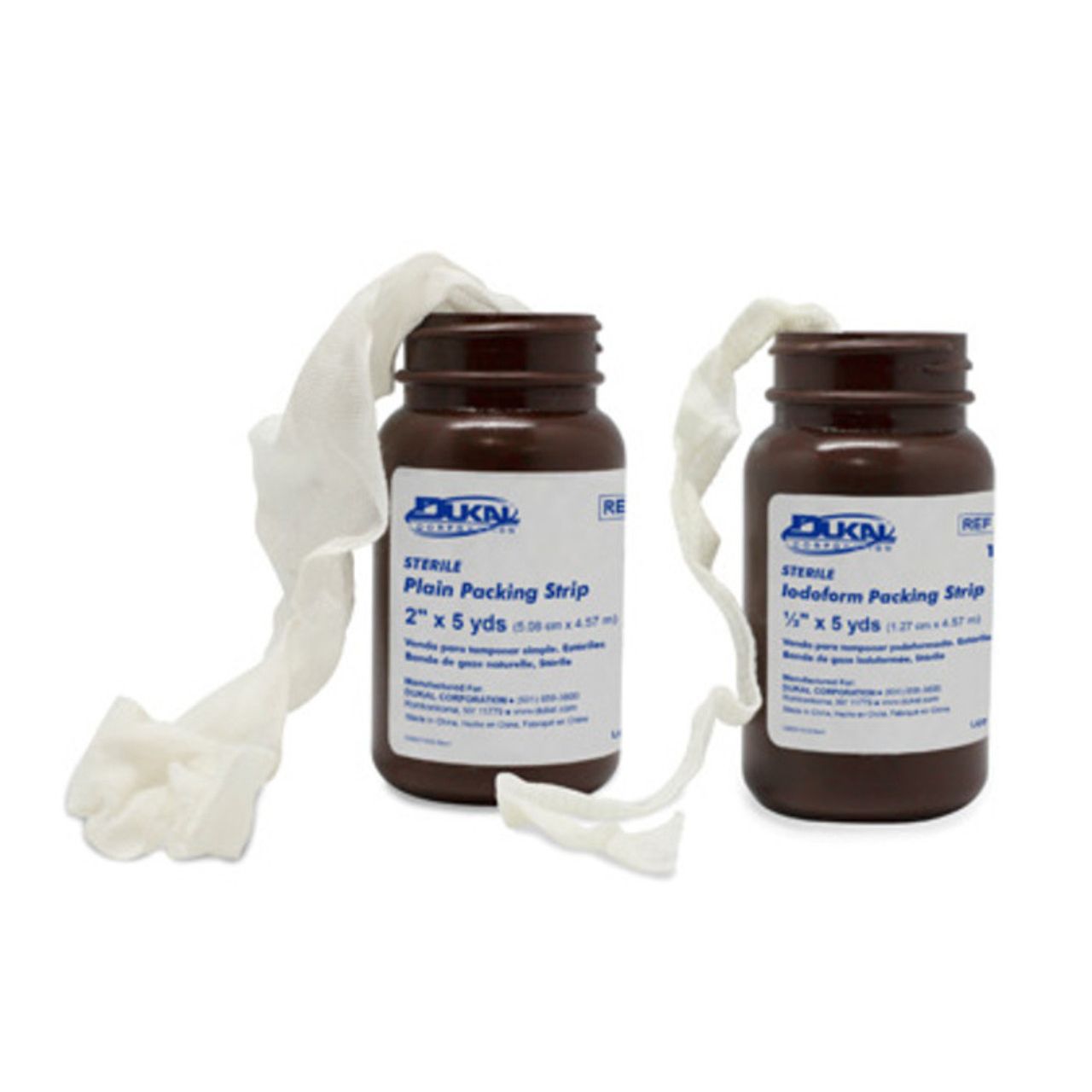 Dukal Strips Sterile Iodoform 1" X 5 Yds