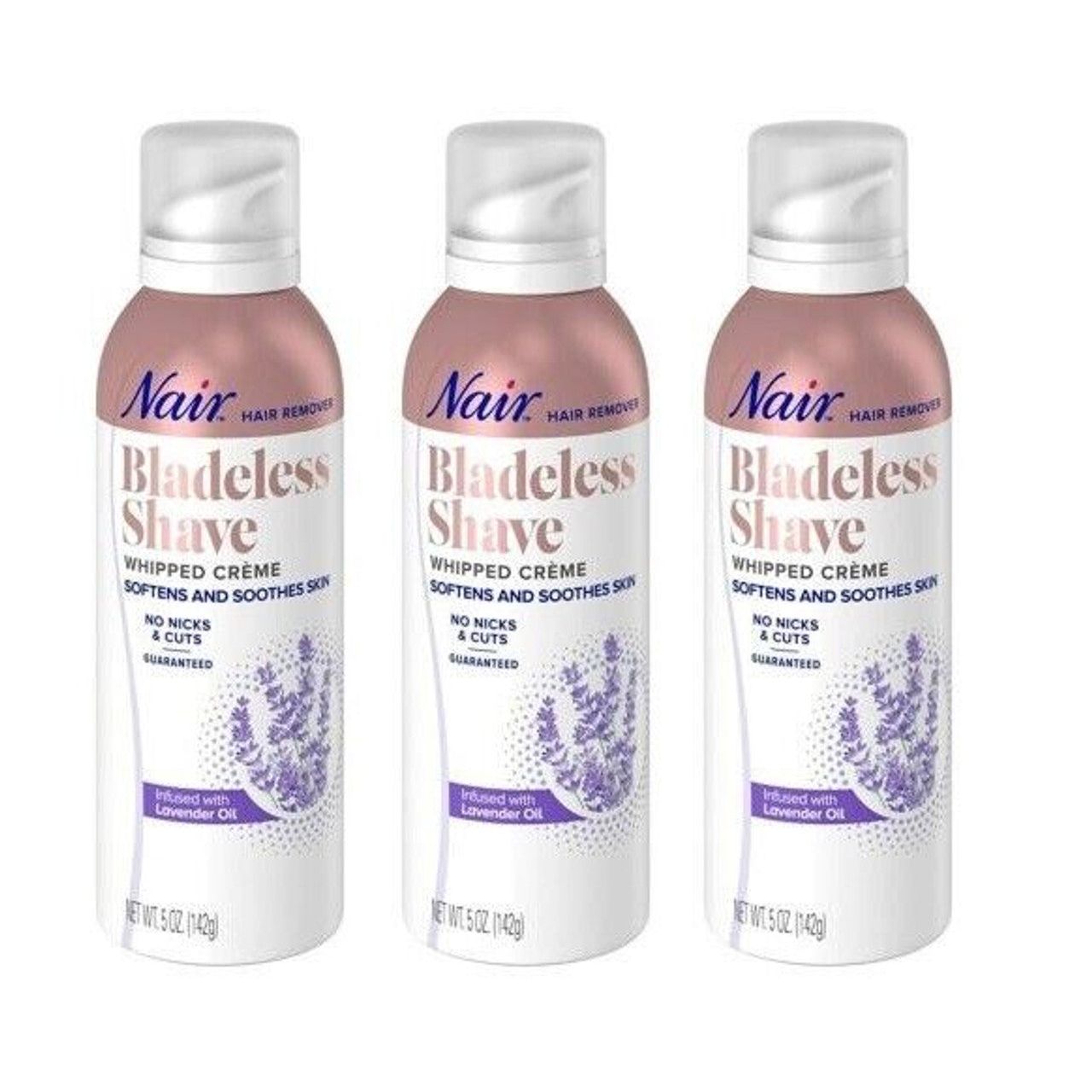 Nair Bladeless Shave Whipped Crème Hair Remover 5 Oz