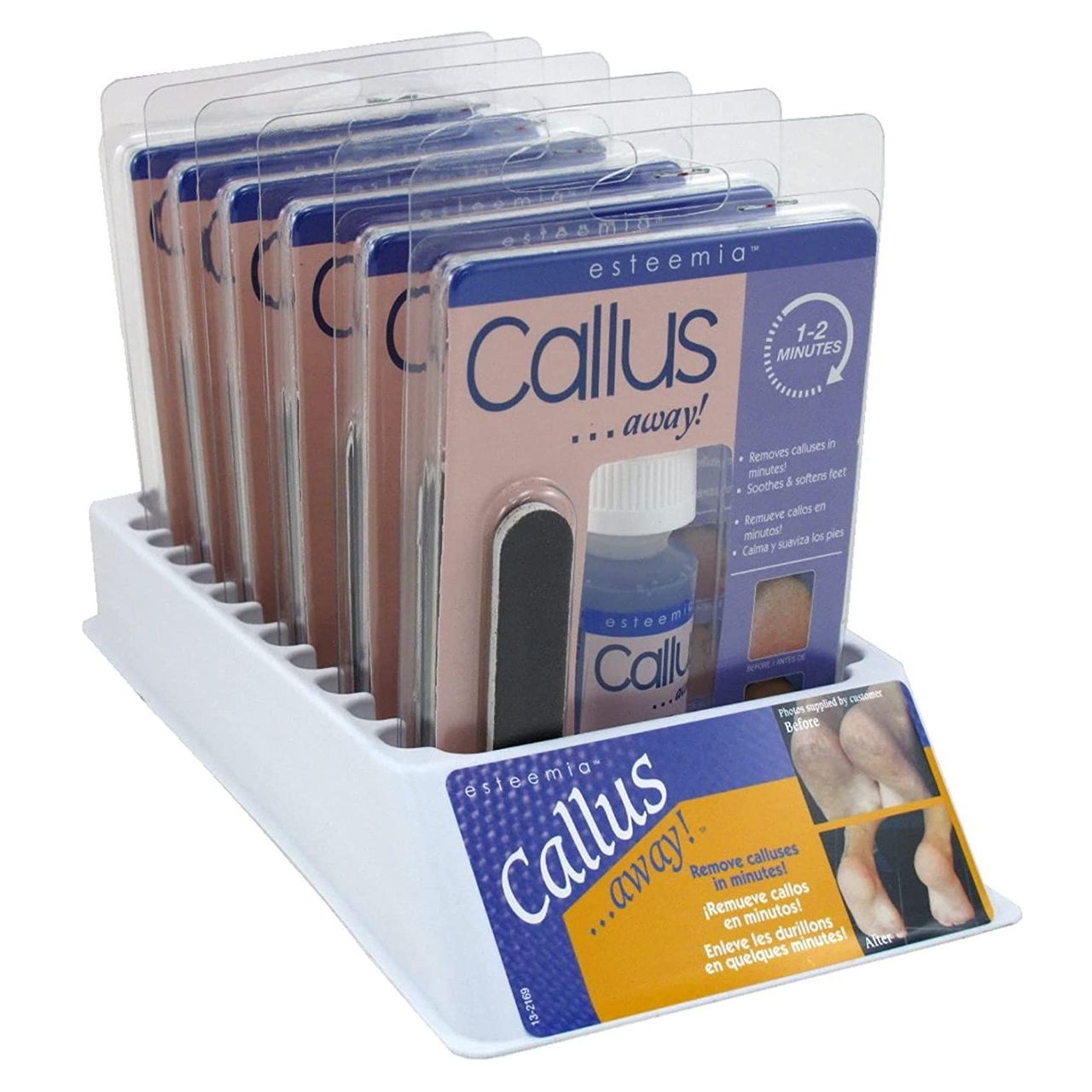 Esteemia Callus Away 1 Oz - Solución Premium para el Cuidado de los Pies