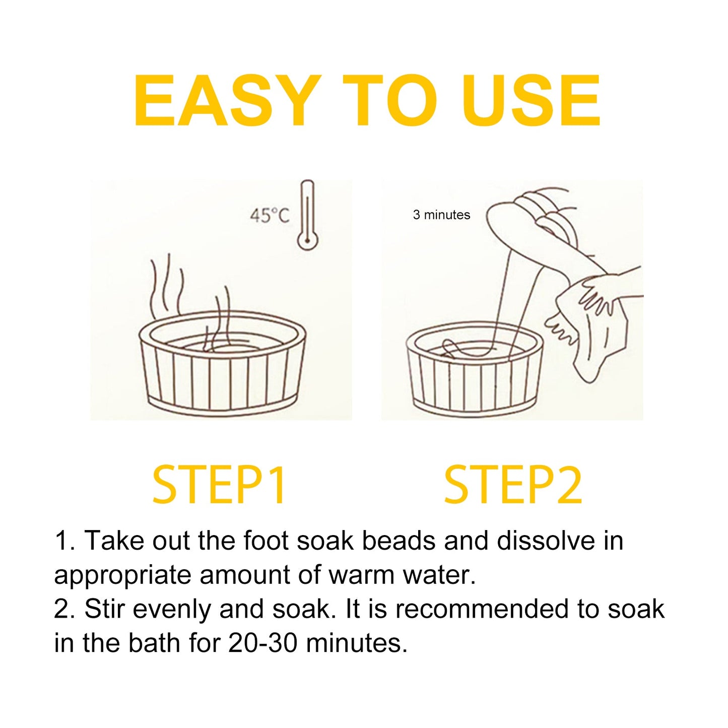 Perles de bain détox au venin d'abeille