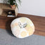 Purr Cat Floor Pillow – Minimalist Round Cushion for Cat Lovers