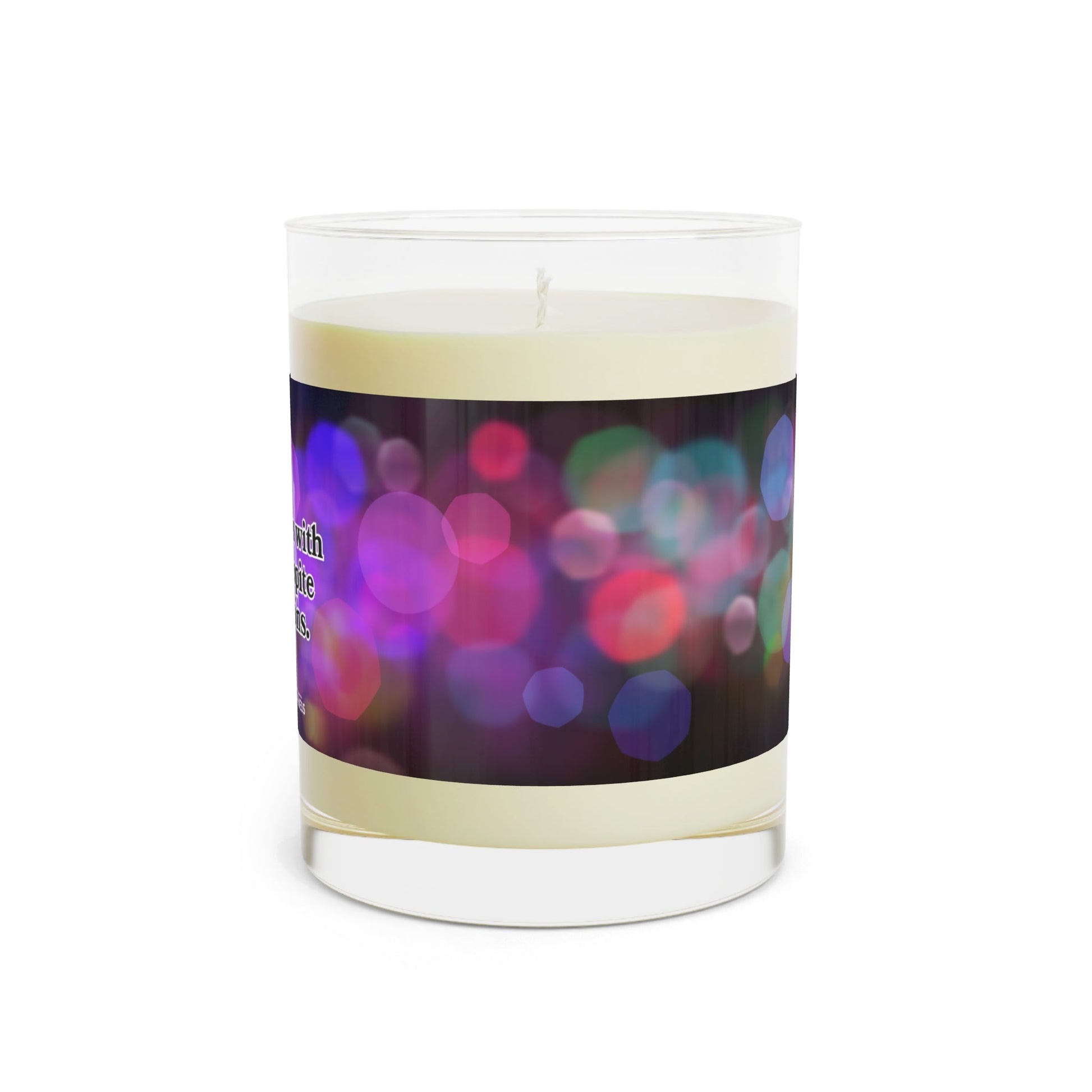 Joyful Essence Scented Candle - Elegant Glass, 11oz - Korvel