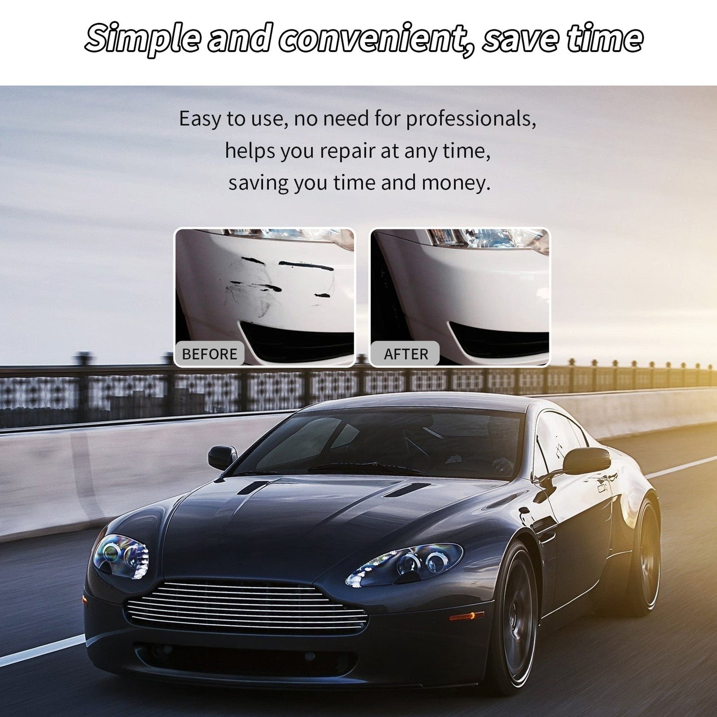 Car Scratch Repair Wax, Automotive Paint Scratch Repair Abrasive Polishing Coating Finish Maintenance - Korvel