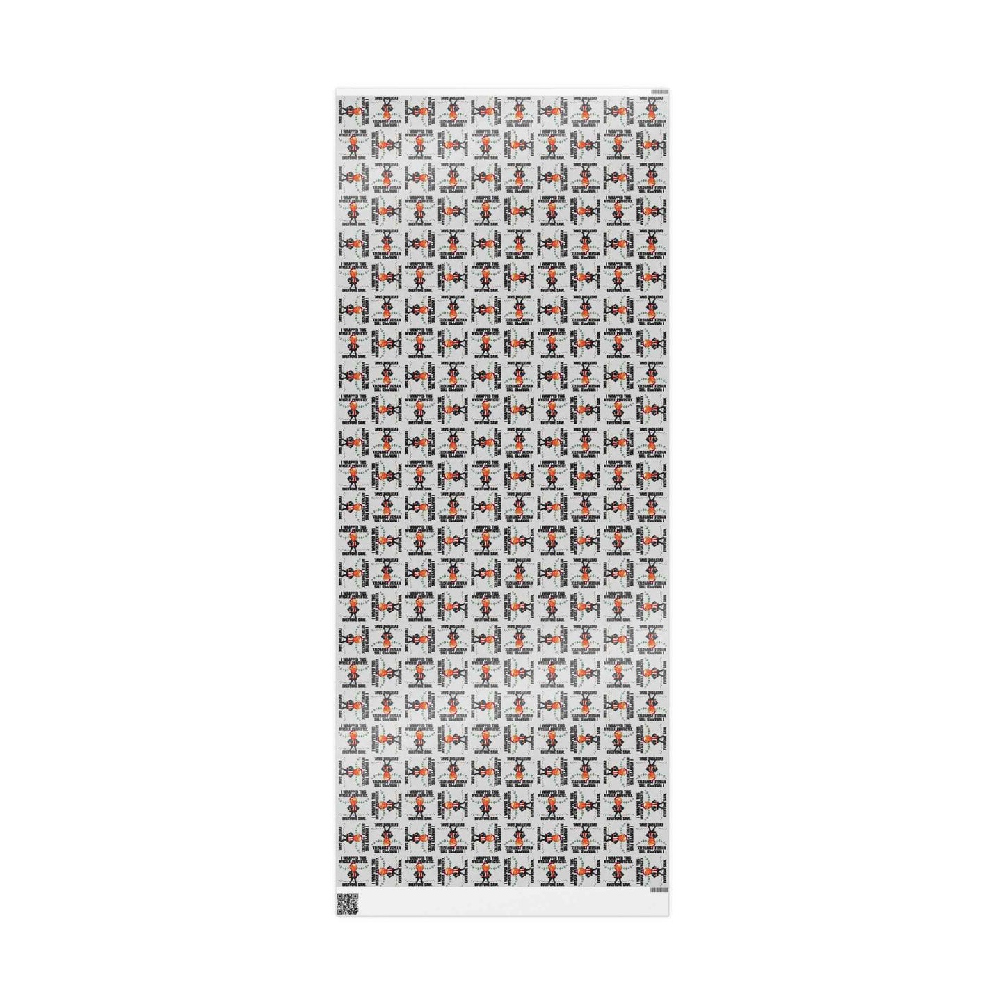 I Wrapped This Myself Wrapping Paper – Political Parody