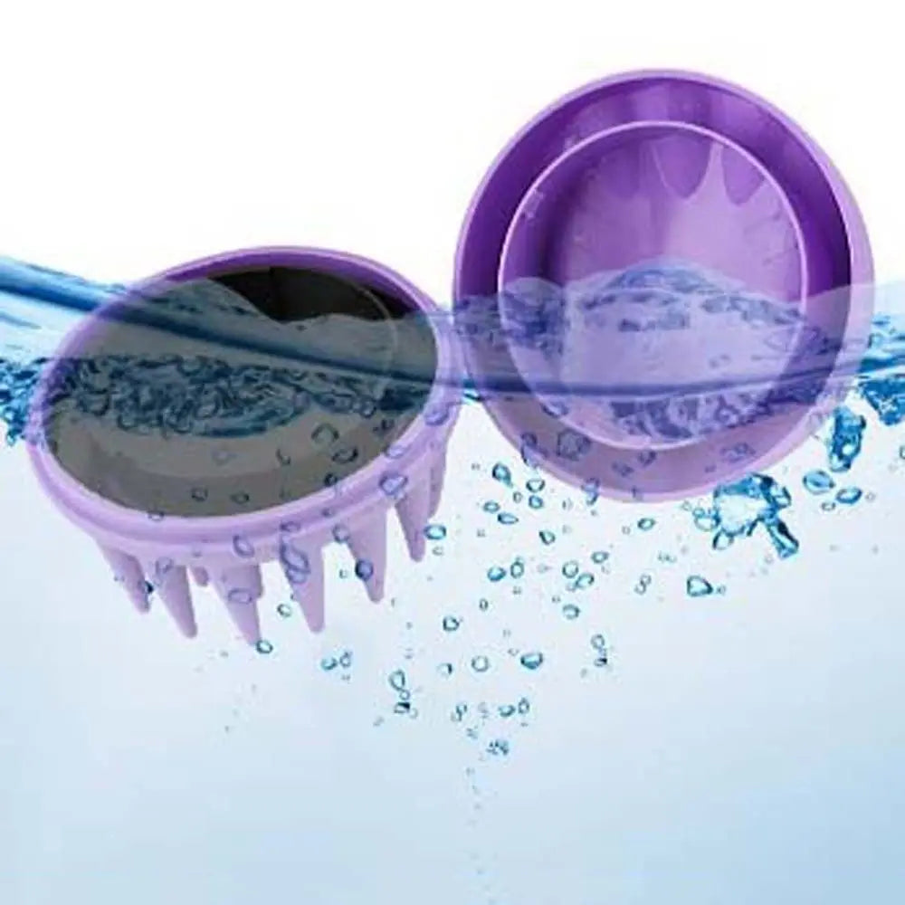 Portable Long Tooth Shampoo Brush Handheld Round Soft Scalp Massage Brush Bath Massage Brush Hair Shower Brush Comb Hair Care - Korvel