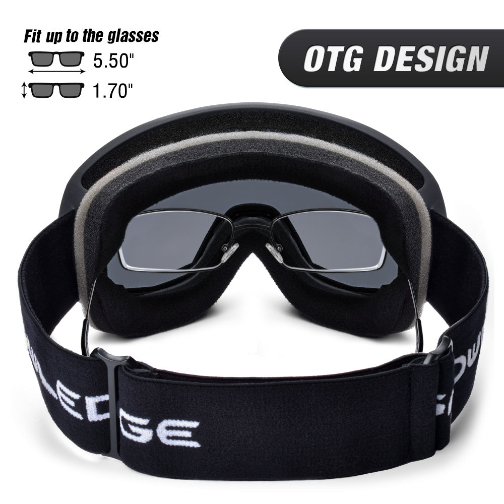 Premium Double-Layer Anti-Fog Ski Goggles for All Conditions