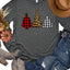 Christmas Trees Trio Long Sleeve Tee