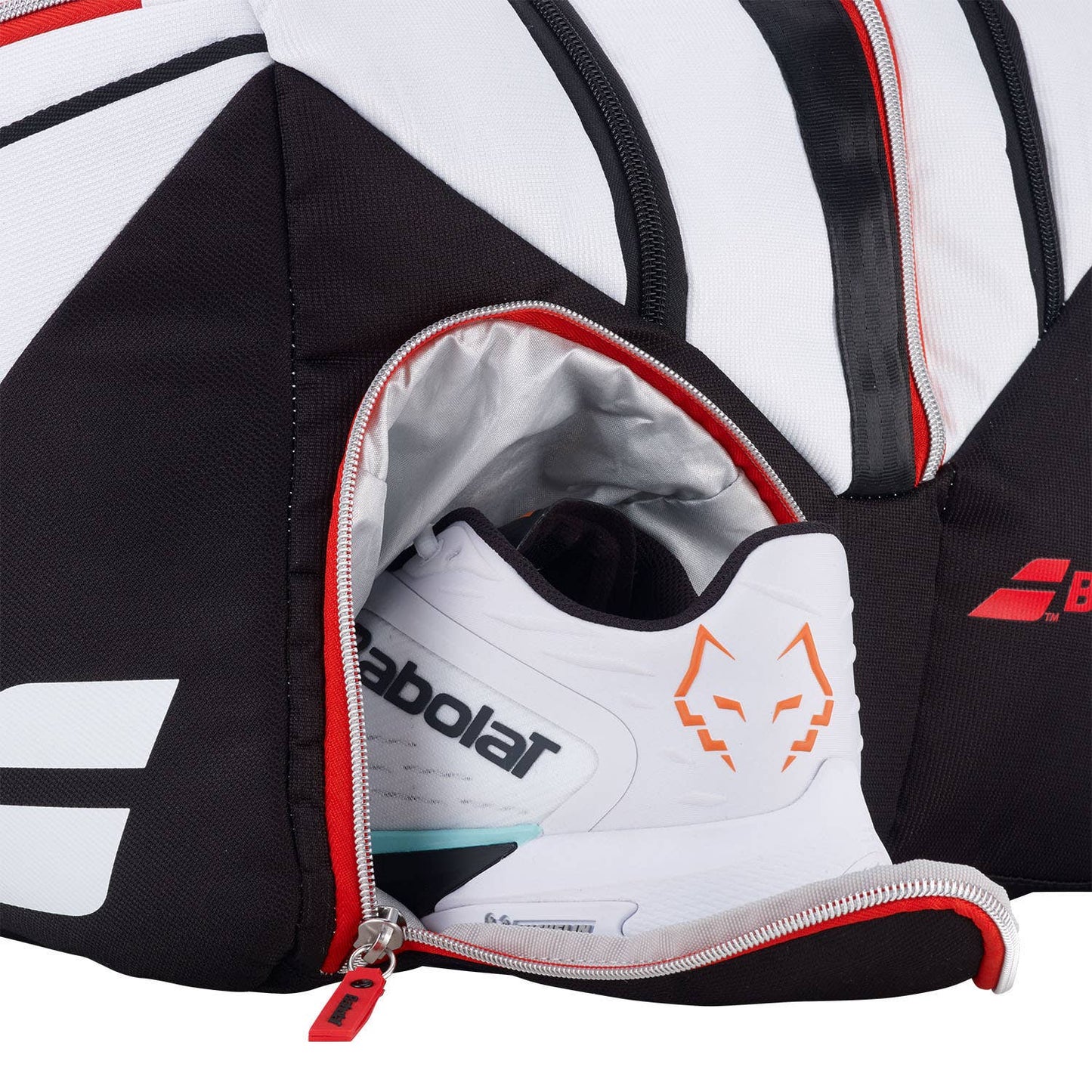 Sac Technique Babolat RH Pro Padel - Blanc/Noir/Rouge