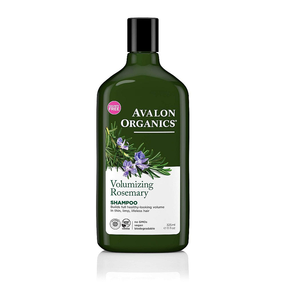 Shampoo volumisant au romarin Avalon Organics, 11 Fl Oz