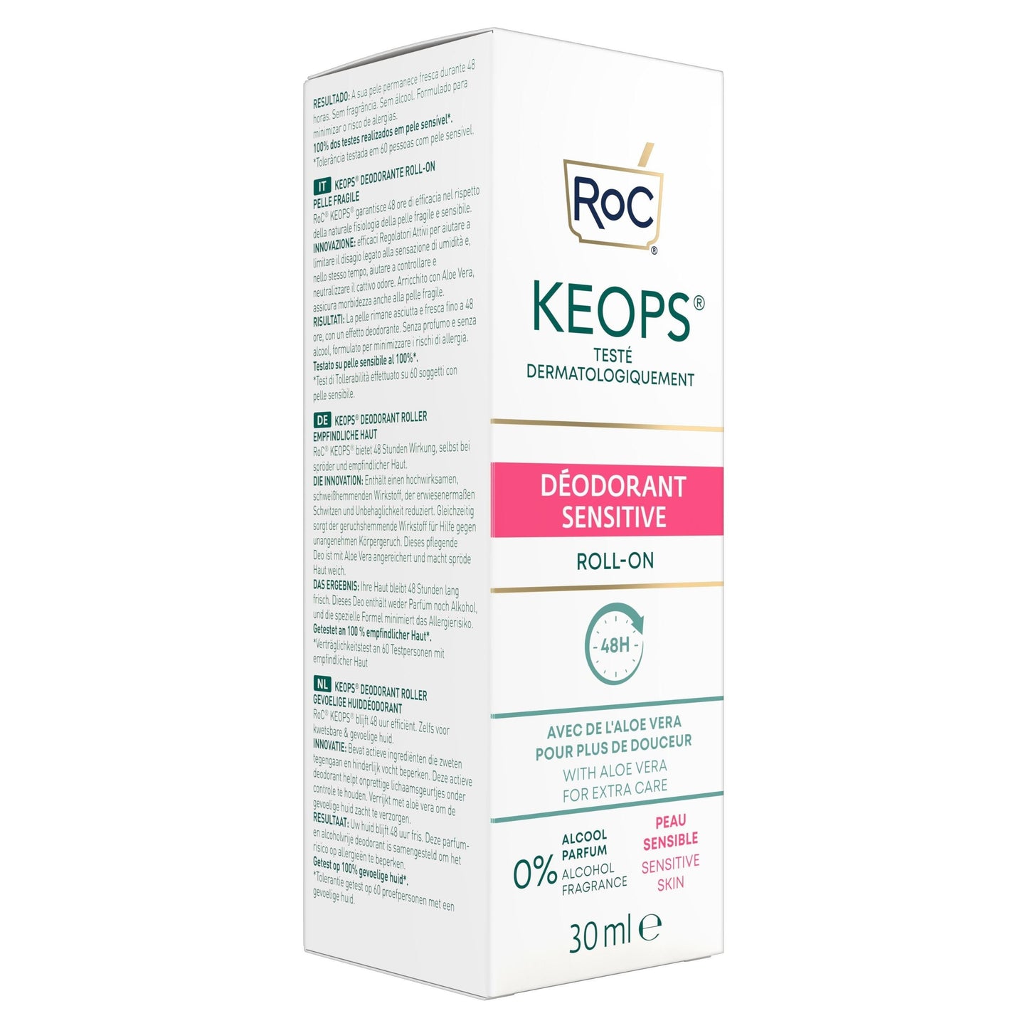 Desodorante Roll-on Roc Keops Sensible 30ml