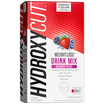 Hydroxycut Pro Clinical Instant Drink Mix, Baies Sauvages - 21 Paquet