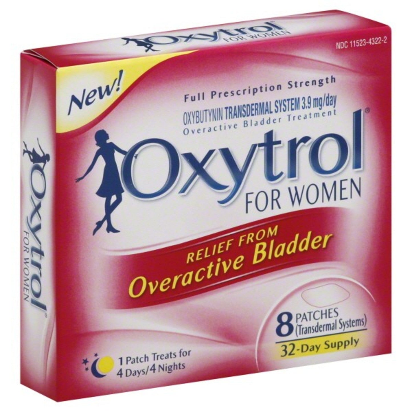 Aquadeks Transdermal System for Women - 8 Patches
