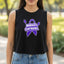 Géré. Continu. Crop Top Femme | Sensibilisation à l'Épilepsie