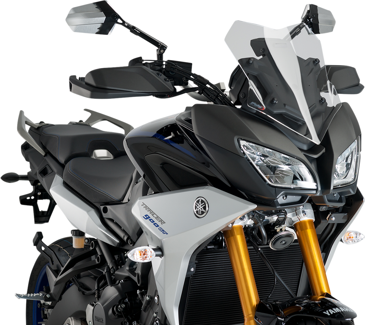 PUIG HI-TECH PARTS Racing Windscreen - Clear for Yamaha 9724W - Korvel