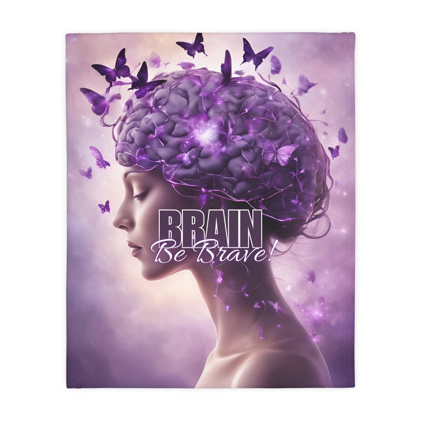 Manta de Microfibra Velveteen Brain Be Brave