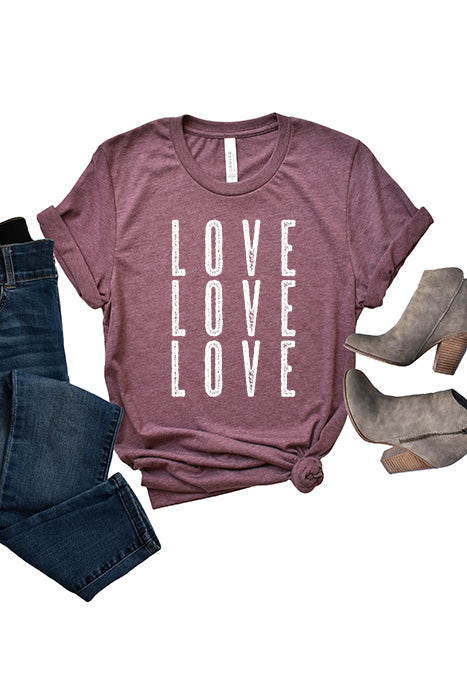 Love Love Love 1228 T-Shirt - Korvel