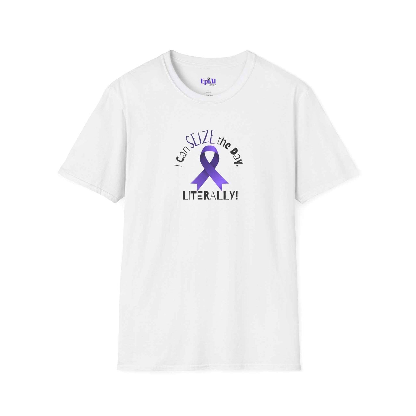 Epilepsy Awareness Pin Button - Seize the Day