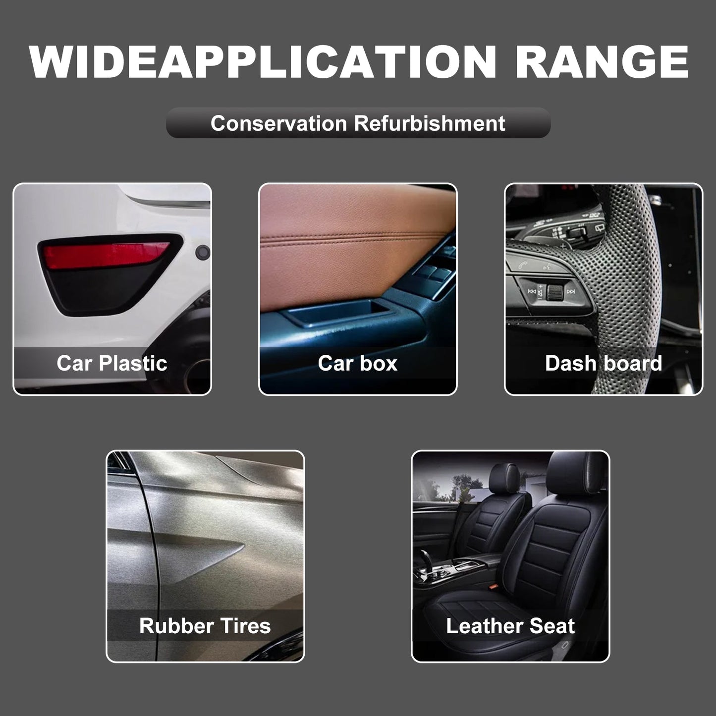Restaurador de Plástico Premium para Interiores de Automóviles