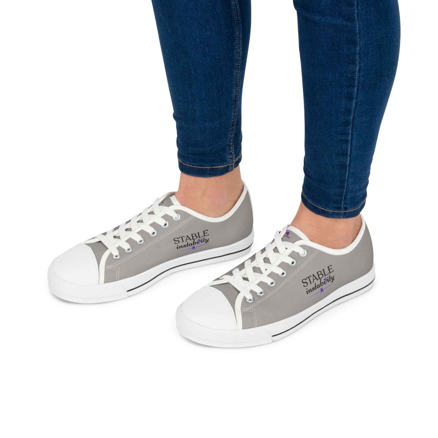 Stable Instability Canvas Sneakers - Epilepsy Awareness