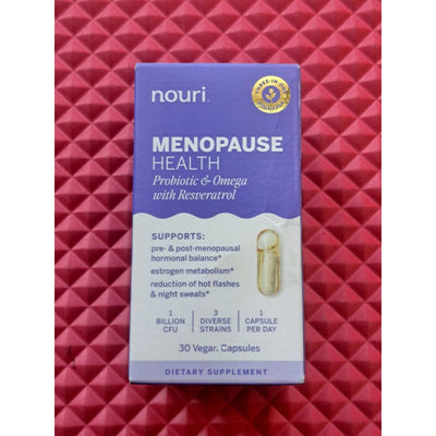 Nouri Menopause Health Probiotic Capsules - 30 Count