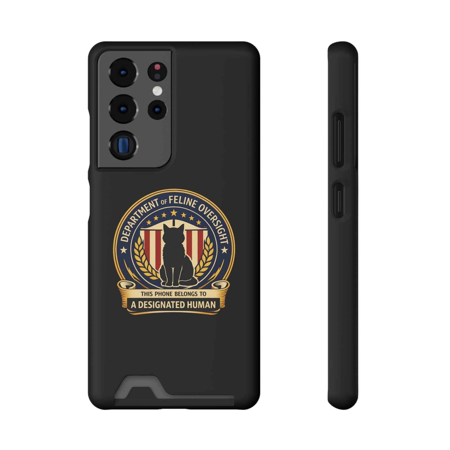 Department of Feline Oversight MagSafe iPhone Case - Designated Human Edition
