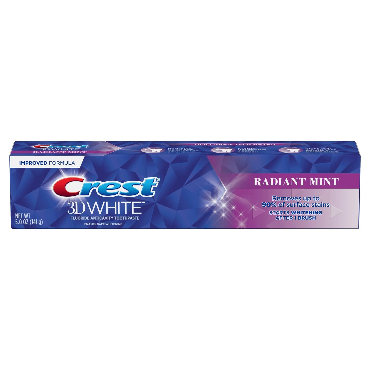 Dentifrice Crest 3D White Radiant Mint