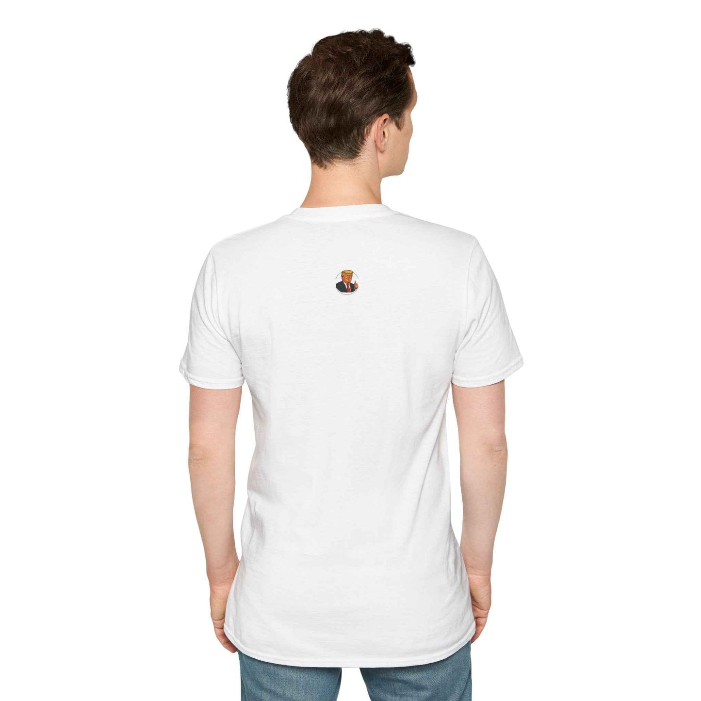 Camiseta Parodia Swoop & Stripes – Camiseta Unisex de Algodón Suave