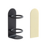 Bathroom Stainless Steel Stick Hook Wall Mounted Toothpaste and Toothbrush Holder Waterproof Electric Tooth Brush Holder - Korvel