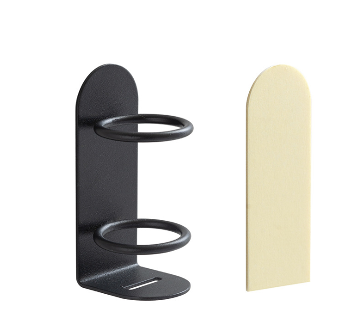 Bathroom Stainless Steel Stick Hook Wall Mounted Toothpaste and Toothbrush Holder Waterproof Electric Tooth Brush Holder - Korvel