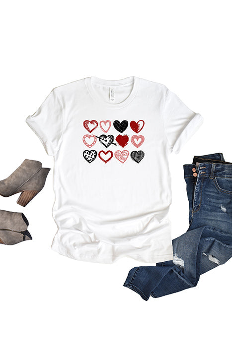 12 Hearts Unisex T-Shirt - Korvel