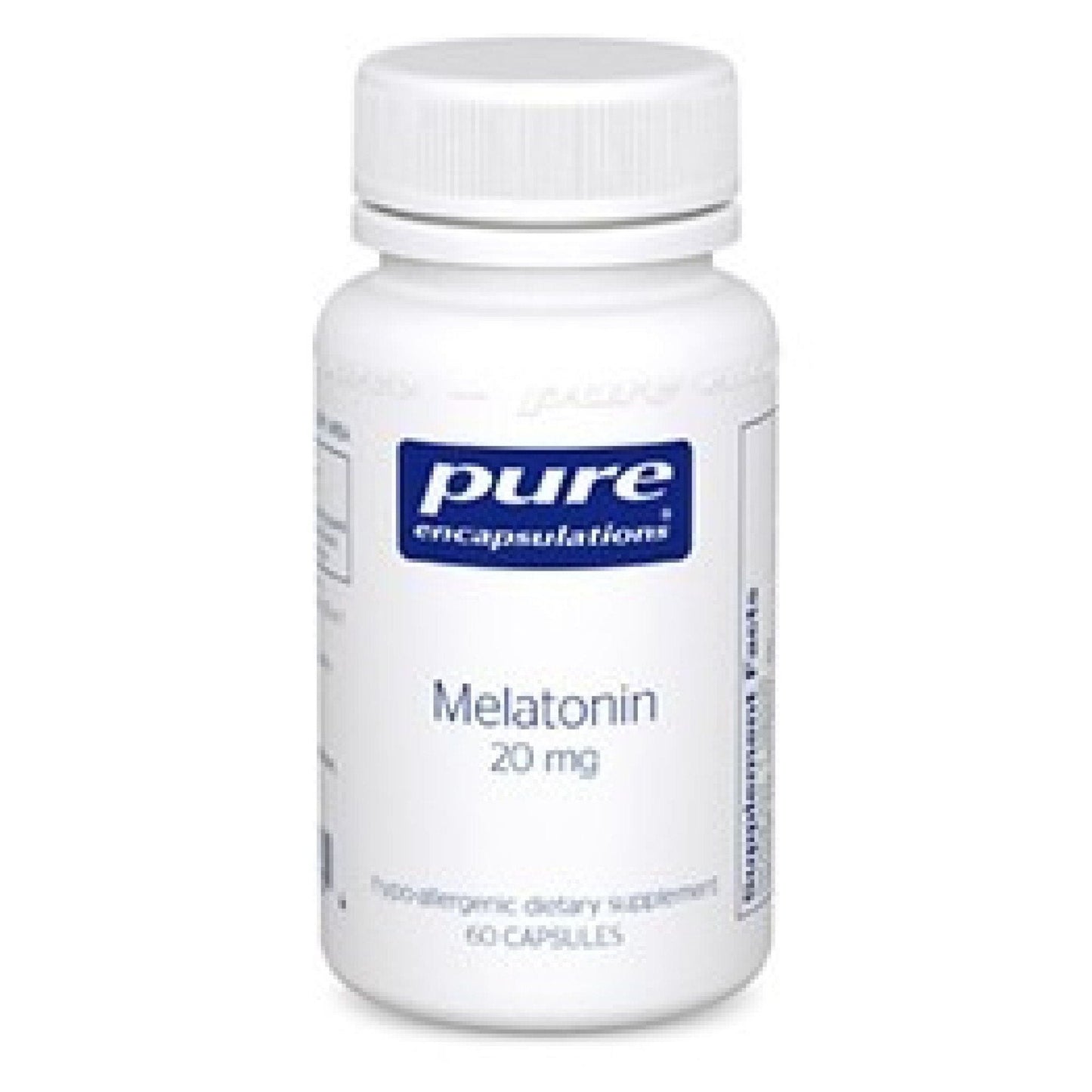 Pure Encapsulations Mélatonine 20 mg - 60 Capsules