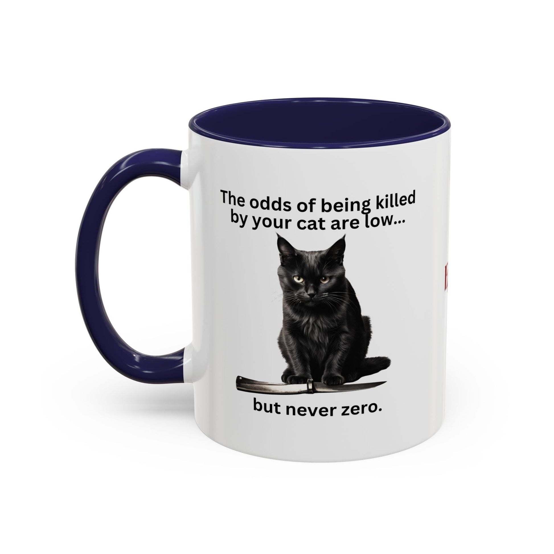 Charming Cat-Themed Accent Coffee Mug (11oz & 15oz) - Korvel