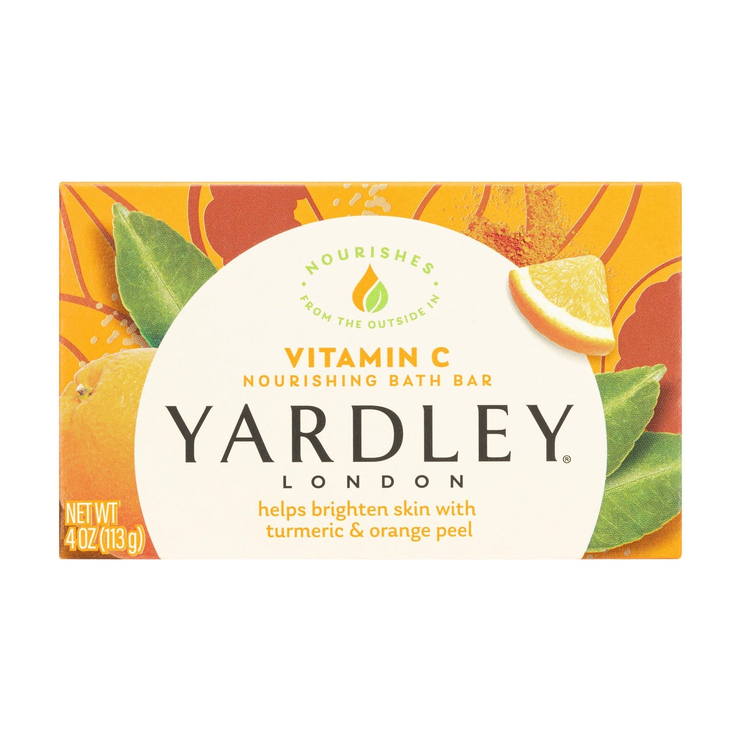 Yardley London Barre de Bain Nourrissante à la Vitamine C – 4 oz
