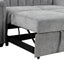 U_STYLE Convertible Soft Cushion Sofa Pull Bed ,for Two People to Sit On - Korvel