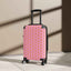Valise à fleurs de chat rose | Bagages Cute Chaos