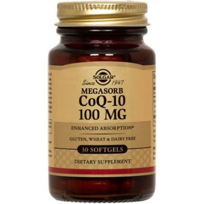 Solgar Coenzyme Q-10 100 Mg, 30 Softgels