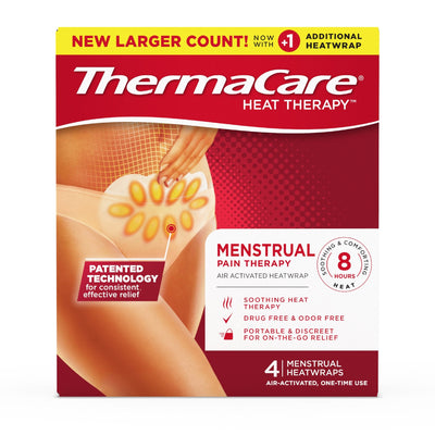 ThermaCare Menstrual Heatwraps for Comfort and Relief