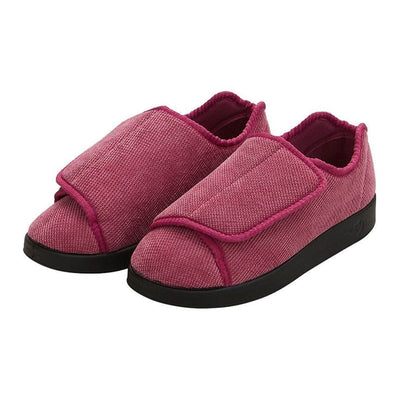 Silverts Dusty Rose Slippers - Size 12 / 2X-Wide