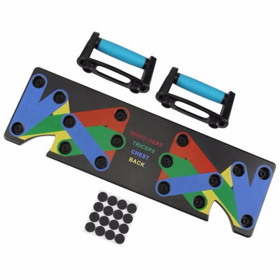 9-in-1 Push-Up Rack for Ultimate Bodybuilding and Fitness - Korvel