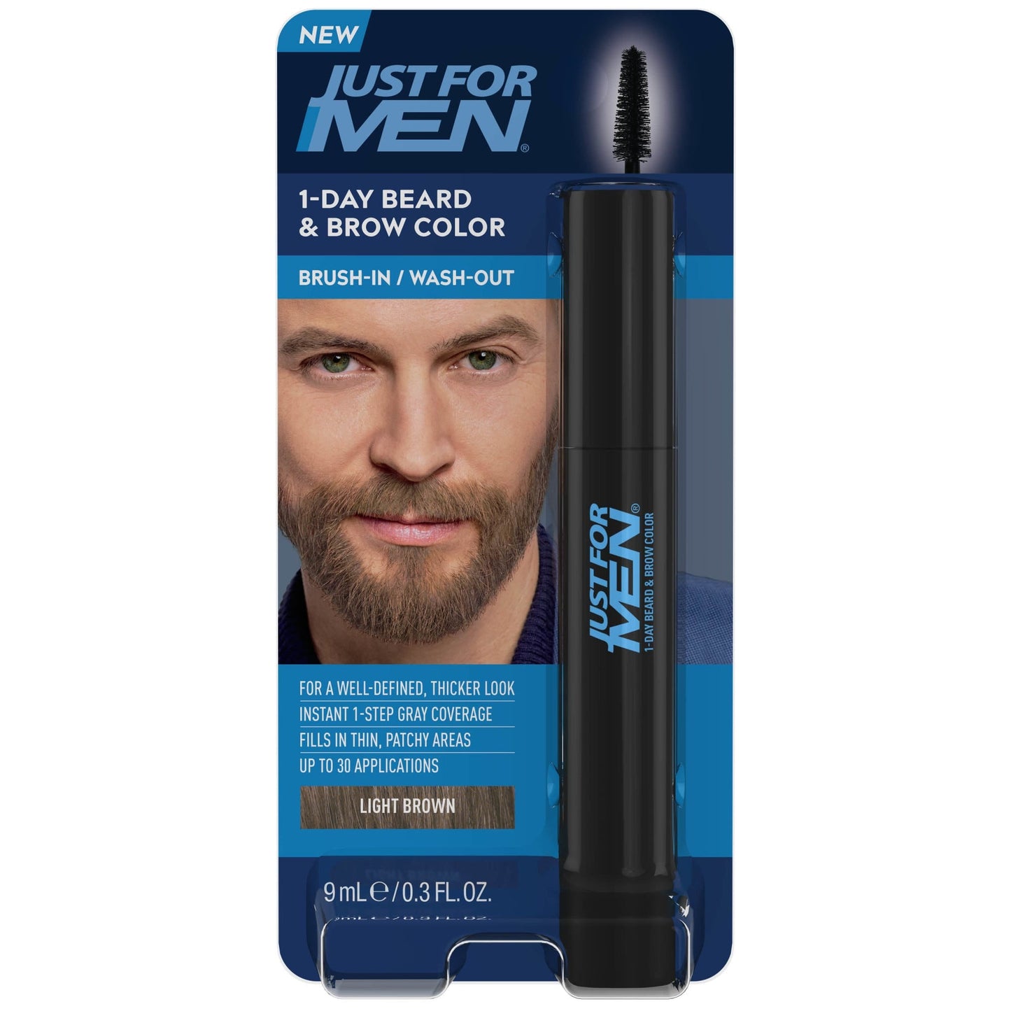 Just For Men 1-Day Beard & Brow Color - Brun Clair